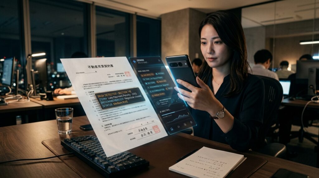 不動産契約書の罠をAIで回避！Gemini活用術を徹底解説