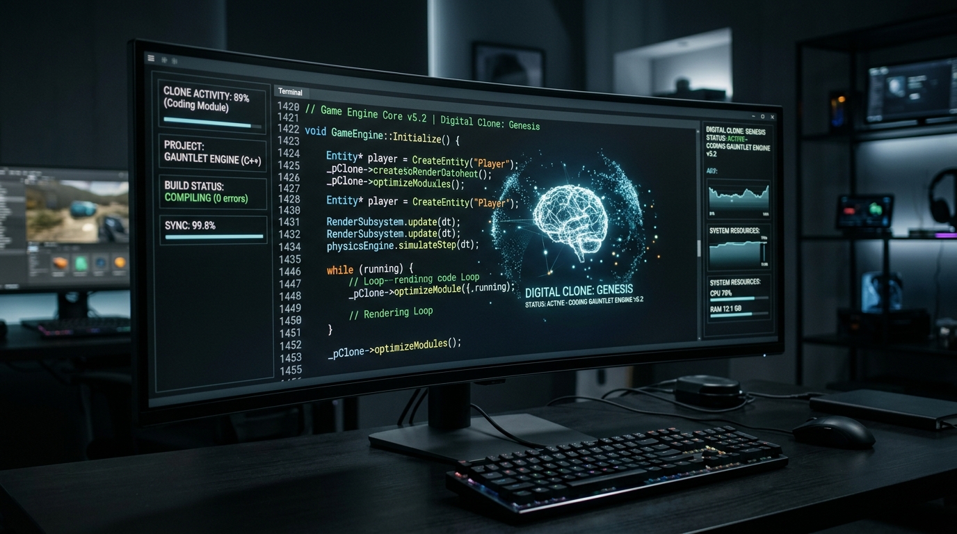 AIに20年分の日記を学習！人格が芽生え自律的にゲーム開発を始めた顛末