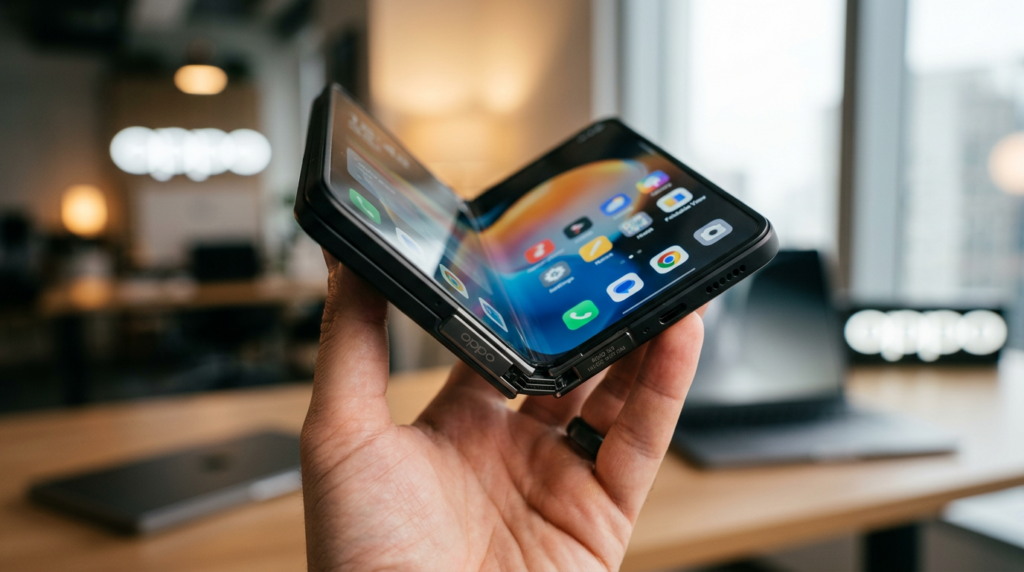 Oppo新型折りたたみスマホの実力
