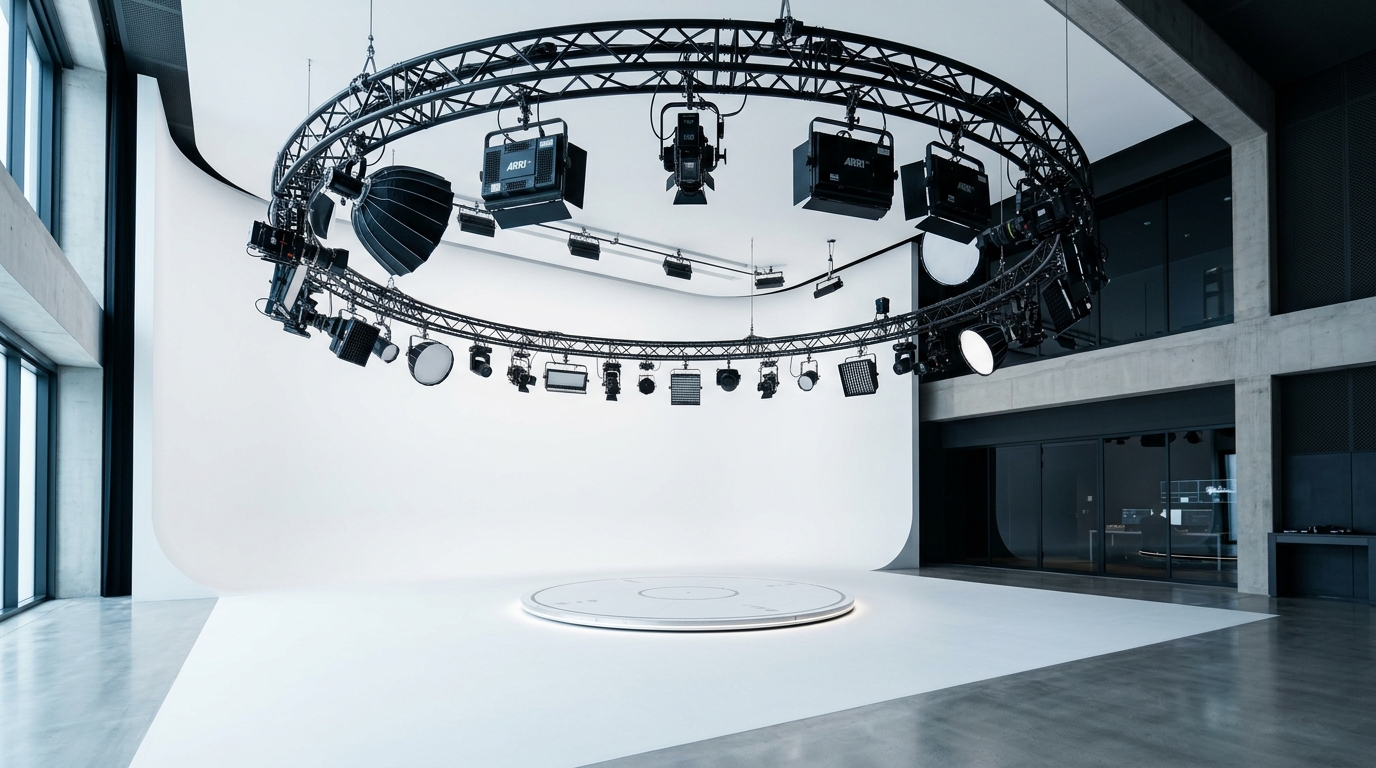 Harloweが実現した360度撮影の画期的なライティング革命