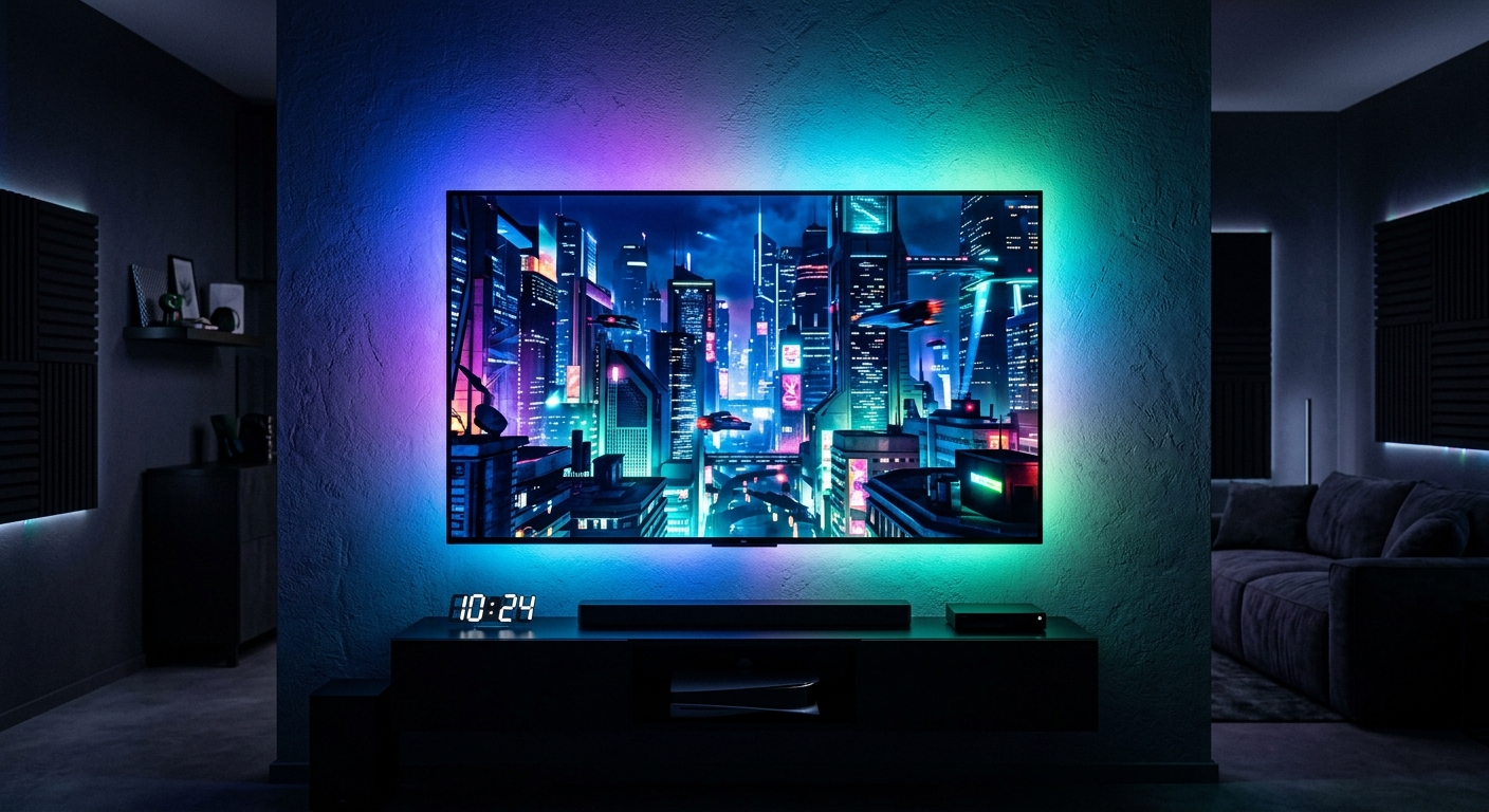 Philips Hue Gradient Lightstrip徹底レビュー!没入感と導入の注意点のイメージ