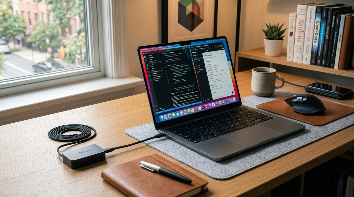 ケーブル整理は過去の遺物？UGREEN 65W巻き取り充電器でデスクを刷新