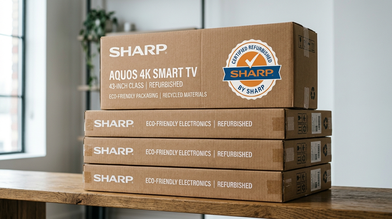 「新品じゃなくていい」シャープの再生家電ビジネスが提示する賢い選択