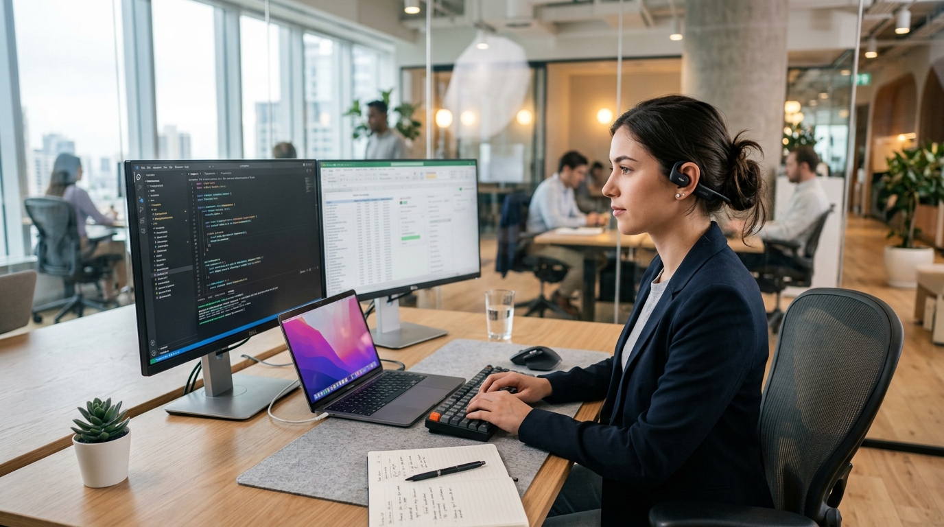 Shokz OpenFit Proレビュー：オープンイヤーの常識を変える「フォーカスモード」搭載