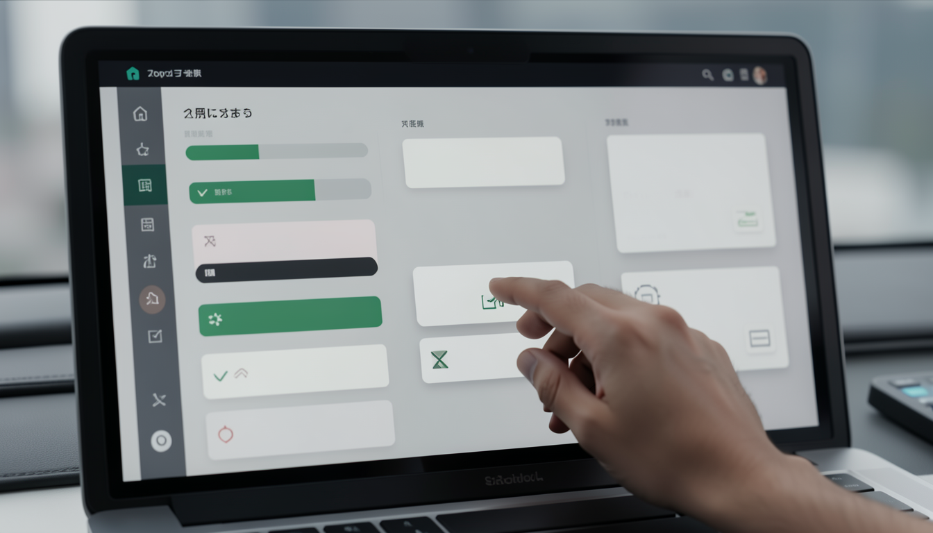 AIの判断を人間が確認し管理する様子を示すデジタルダッシュボードのイメージ