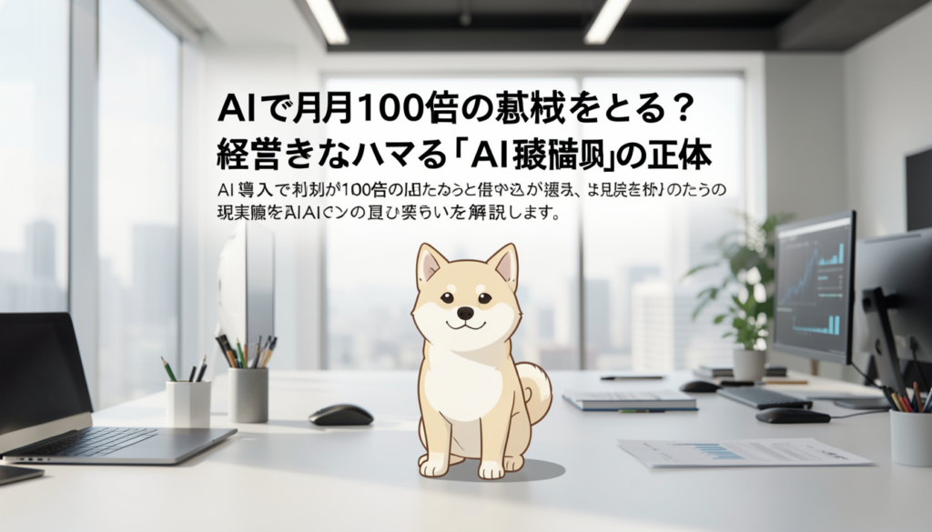 AIで月100倍の組織を作る？経営者がハマる「AI精神病」の正体