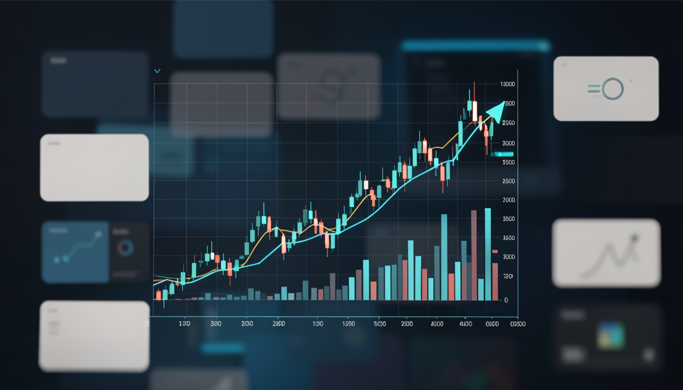 メモリ価格の高騰を示す右肩上がりのグラフイメージ