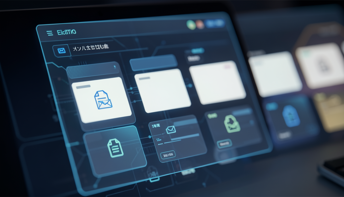 AIのダッシュボードで資料をアップロードしているインターフェース画面