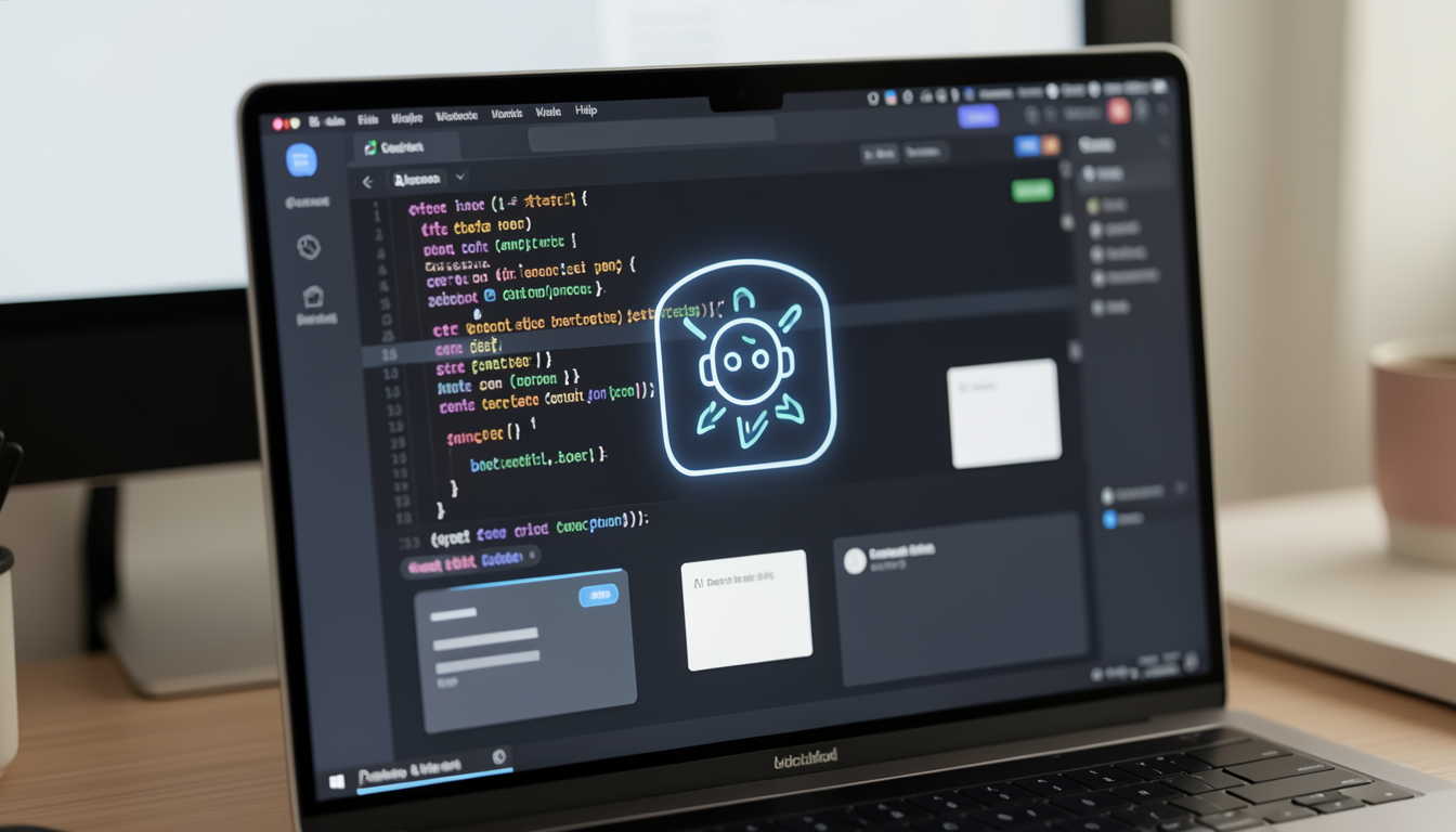 GitHub Copilotの画面でAIがマルチステップのタスクを処理している様子
