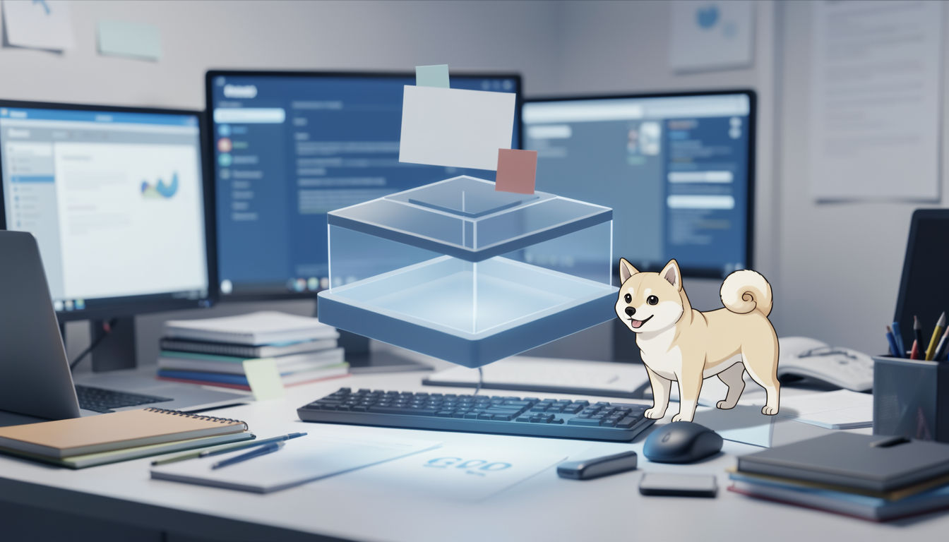 PC本体を汚さずにAIエージェントを隔離して動かすサンドボックスのイメージ図