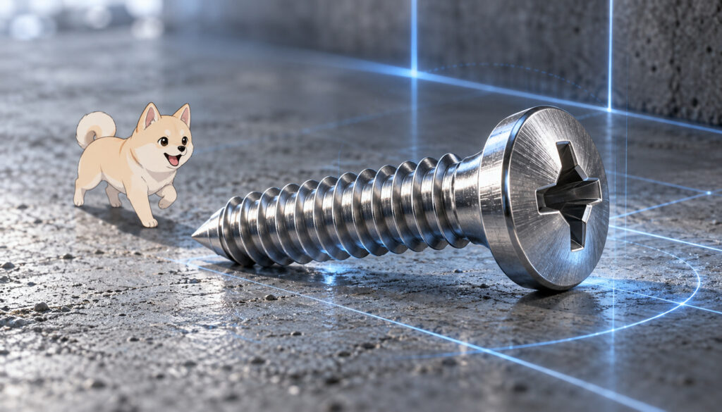 落としたネジをGrokが発見？画像AIによる物体検知の現状と限界
